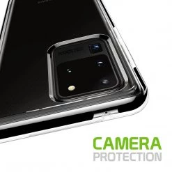 Cellet DDDS20U - Samsung Galaxy S20 Ultra, Crystal Clear Shockproof Phone Protector Case 10 Cellet DDDS20U - Samsung Galaxy S20 Ultra, Crystal Clear Shockproof Phone Protector Case
