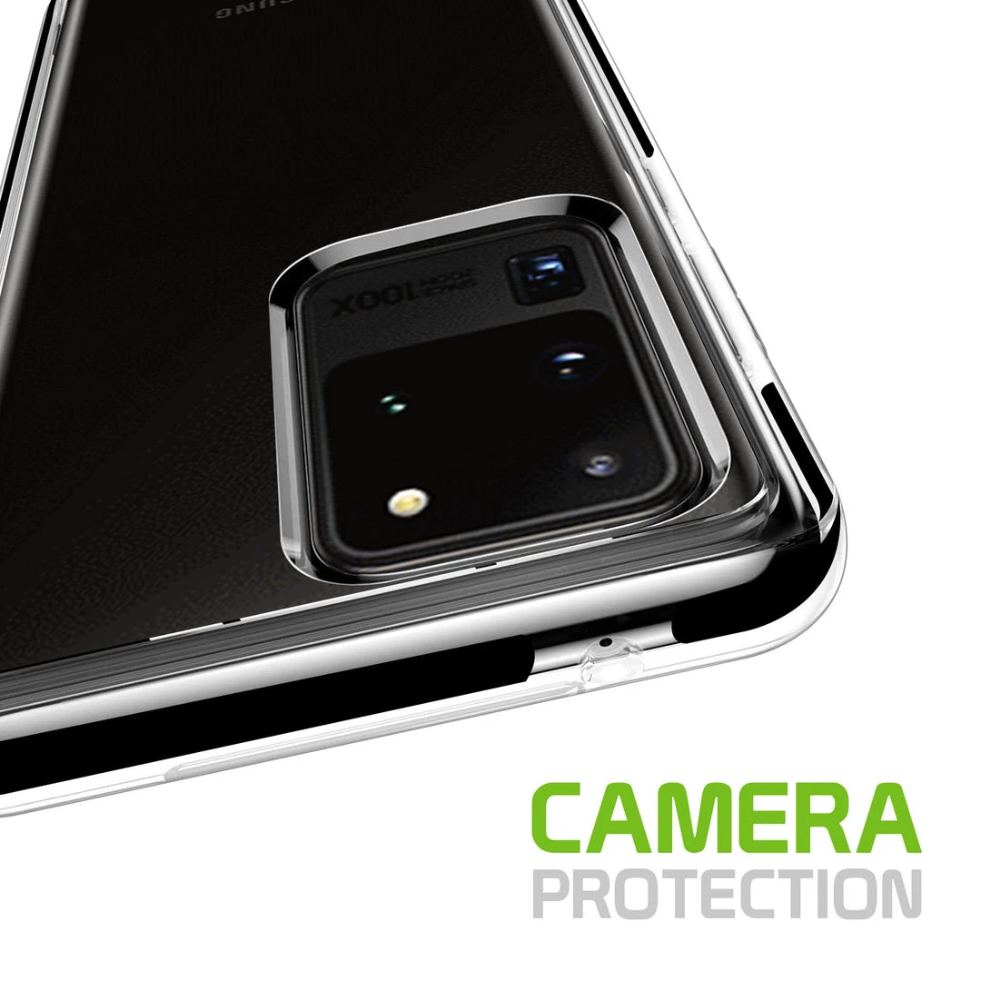 Cellet DDDS20U - Samsung Galaxy S20 Ultra, Crystal Clear Shockproof Phone Protector Case 4 Cellet DDDS20U - Samsung Galaxy S20 Ultra, Crystal Clear Shockproof Phone Protector Case