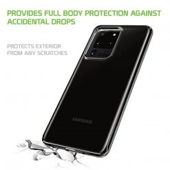 Cellet DDDS20U - Samsung Galaxy S20 Ultra, Crystal Clear Shockproof Phone Protector Case 11 Cellet DDDS20U - Samsung Galaxy S20 Ultra, Crystal Clear Shockproof Phone Protector Case