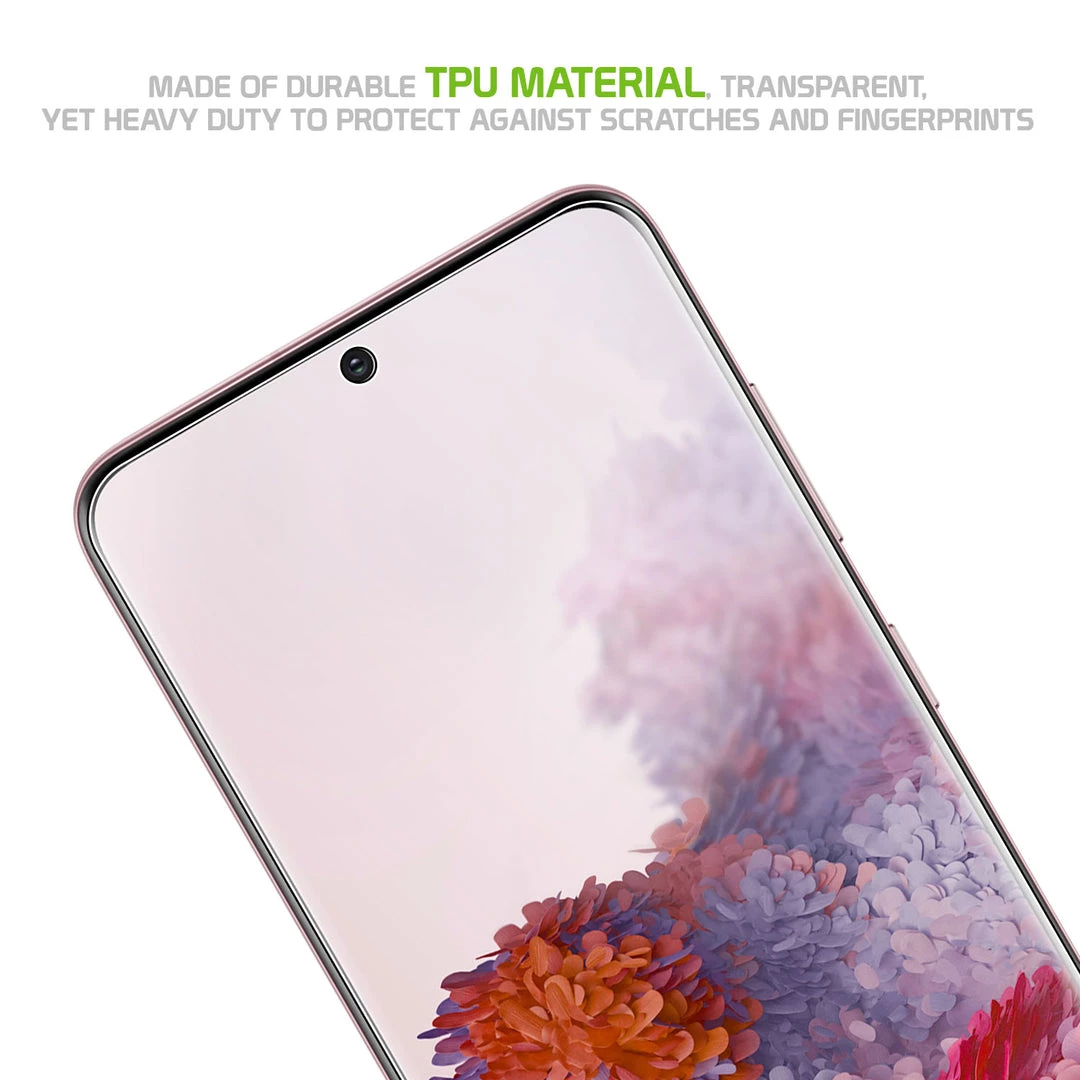 STSAMS20 - Cellet Samsung Galaxy S20 TPU Screen Protector, Full Coverage Flexible Film Screen Protector Compatible To Samsung Galaxy S20 Full Catalog 6 STSAMS20 - Cellet Samsung Galaxy S20 TPU Screen Protector, Full Coverage Flexible Film Screen Protector Compatible To Samsung Galaxy S20 Full Catalog
