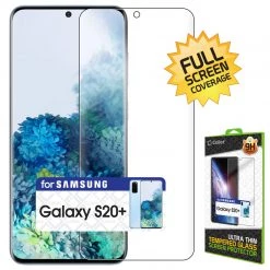 STSAMS20P - Cellet Samsung Galaxy S20+ TPU Screen Protector, Full Coverage Flexible Film Screen Protector Compatible To Samsung Galaxy S20 Plus