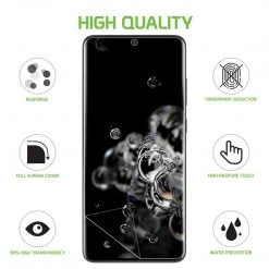STSAMS20U - Cellet Samsung Galaxy S20 Ultra TPU Screen Protector, Full Coverage Flexible Film Screen Protector Compatible To Samsung Galaxy S20 Ultra 11 STSAMS20U - Cellet Samsung Galaxy S20 Ultra TPU Screen Protector, Full Coverage Flexible Film Screen Protector Compatible To Samsung Galaxy S20 Ultra