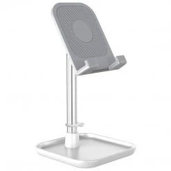Cellet PH150SL - Adjustable Desktop Smartphone And Tablet Stand, Heavy Duty Adjustable Phone Stand With Mini Shelf, Non-Slip Rubberized Grips And Base Compatible To Smartphones, Tablets, IPads And Nintendo Switch – Silver 17 Cellet PH150SL - Adjustable Desktop Smartphone And Tablet Stand, Heavy Duty Adjustable Phone Stand With Mini Shelf, Non-Slip Rubberized Grips And Base Compatible To Smartphones, Tablets, IPads And Nintendo Switch – Silver