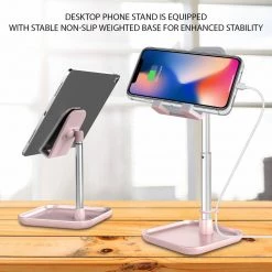 Cellet PH150PK - Adjustable Desktop Smartphone And Tablet Stand, Heavy Duty Adjustable Phone Stand With Mini Shelf, Non-Slip Rubberized Grips And Base Compatible To Smartphones, Tablets, IPads And Nintendo Switch – Pink Full Catalog 14 Cellet PH150PK - Adjustable Desktop Smartphone And Tablet Stand, Heavy Duty Adjustable Phone Stand With Mini Shelf, Non-Slip Rubberized Grips And Base Compatible To Smartphones, Tablets, IPads And Nintendo Switch – Pink Full Catalog