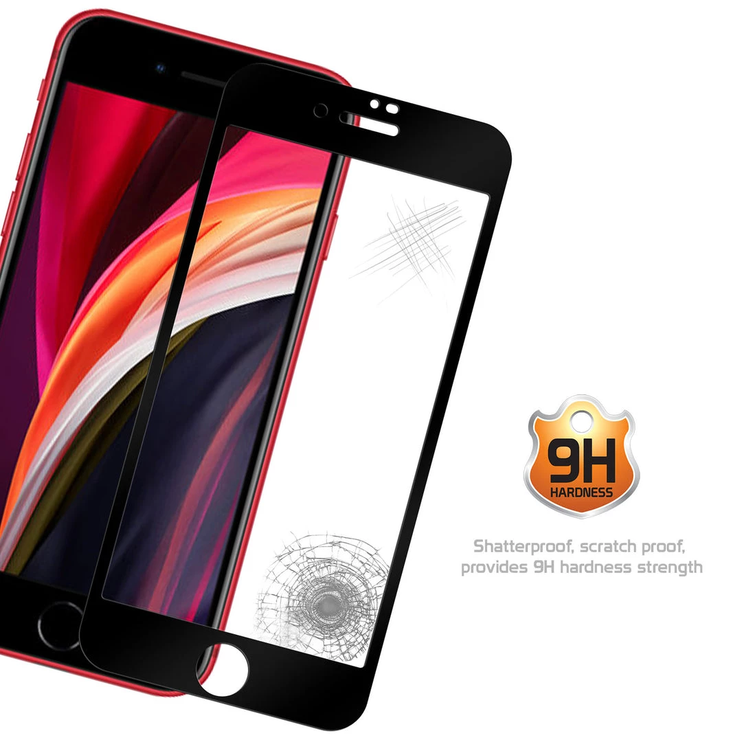 SGIPHSE20 - IPhone SE20 Full Coverage Screen Protector, Premium 3D Full Coverage Tempered Glass Screen Protector For IPhone SE20 By Cellet Full Catalog 5 SGIPHSE20 - IPhone SE20 Full Coverage Screen Protector, Premium 3D Full Coverage Tempered Glass Screen Protector For IPhone SE20 By Cellet Full Catalog