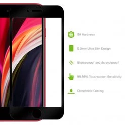 SGIPHSE20 - IPhone SE20 Full Coverage Screen Protector, Premium 3D Full Coverage Tempered Glass Screen Protector For IPhone SE20 By Cellet Full Catalog 13 SGIPHSE20 - IPhone SE20 Full Coverage Screen Protector, Premium 3D Full Coverage Tempered Glass Screen Protector For IPhone SE20 By Cellet Full Catalog