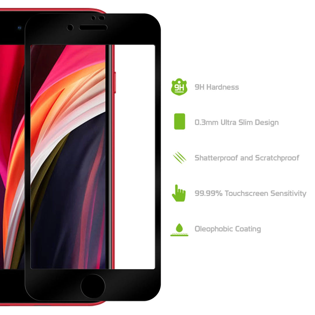 SGIPHSE20 - IPhone SE20 Full Coverage Screen Protector, Premium 3D Full Coverage Tempered Glass Screen Protector For IPhone SE20 By Cellet Full Catalog 6 SGIPHSE20 - IPhone SE20 Full Coverage Screen Protector, Premium 3D Full Coverage Tempered Glass Screen Protector For IPhone SE20 By Cellet Full Catalog