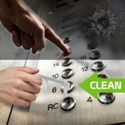 Cellet ACDOORSL - Contactless Door Opener Keychain, No-Touch Key Chain Tool For Doors, Touchscreens, Buttons And Handles - Silver Full Catalog