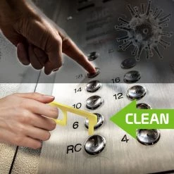 Cellet ACDOORGD - Contactless Door Opener Keychain, No-Touch Key Chain Tool For Doors, Touchscreens, Buttons And Handles - Gold Full Catalog