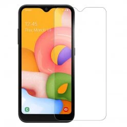 Full Catalog SGSAMA01 - Samsung Galaxy A01 Tempered Glass Screen Protector, Premium 0.3mm Tempered Glass Screen Protector For Samsung Galaxy A01 (9H Hardness) By Cellet