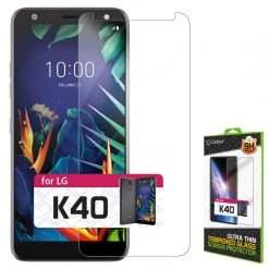 SGLGK40 - LG K40 Tempered Glass Screen Protector, Cellet 0.3mm Premium Tempered Glass Screen Protector For LG K40 (9H Hardness) Full Catalog