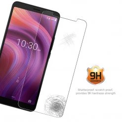 Full Catalog SGALC3V - Alcatel 3V Tempered Glass Screen Protector, Premium 0.3mm Tempered Glass Screen Protector For Alcatel 3V (9H Hardness) By Cellet