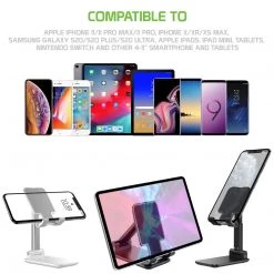Cellet PH60WT - Adjustable Desktop Smartphone And Tablet Stand, Foldable Heavy Duty Adjustable Phone Stand With Non-Slip Rubberized Grips And Weighted Base Compatible To Smartphones, Tablets, IPads And Nintendo Switch – White Full Catalog 13 Cellet PH60WT - Adjustable Desktop Smartphone And Tablet Stand, Foldable Heavy Duty Adjustable Phone Stand With Non-Slip Rubberized Grips And Weighted Base Compatible To Smartphones, Tablets, IPads And Nintendo Switch – White Full Catalog