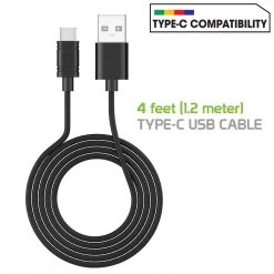 TCUSBW21BKC - RUIZ By Cellet High Powered 2.1A (10W) USB Home Wall Charger (TYPE-C Cable Included) - Black Full Catalog