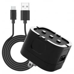 TCUSBW21BKC - RUIZ By Cellet High Powered 2.1A (10W) USB Home Wall Charger (TYPE-C Cable Included) - Black Full Catalog