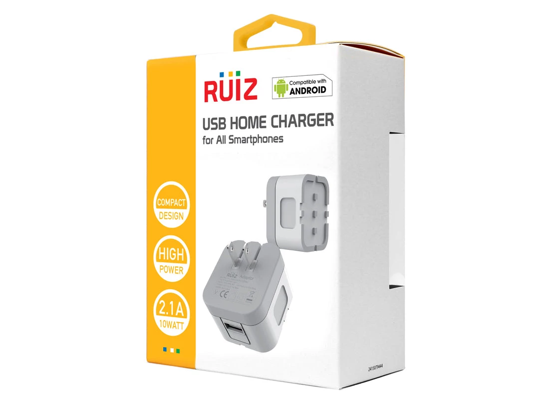 Full Catalog TCUSBW21WTC - RUIZ By Cellet High Powered 2.1A (10W) USB Home Wall Charger (TYPE-C Cable Included) - White 7 Full Catalog TCUSBW21WTC - RUIZ By Cellet High Powered 2.1A (10W) USB Home Wall Charger (TYPE-C Cable Included) - White