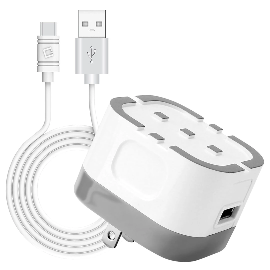 Full Catalog TCUSBW21WTC - RUIZ By Cellet High Powered 2.1A (10W) USB Home Wall Charger (TYPE-C Cable Included) - White 2 Full Catalog TCUSBW21WTC - RUIZ By Cellet High Powered 2.1A (10W) USB Home Wall Charger (TYPE-C Cable Included) - White