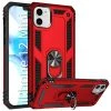 Full Catalog CCIPH12IFRD - Cellet Heavy Duty IPhone 12 Mini Combo Case, Shockproof Case With Built In Ring, Kickstand And Magnet For Car Mounts Compatible To Apple IPhone 12 Mini – Red