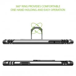 CCIPH12PIFSL - Cellet Heavy Duty IPhone 12 / 12 Pro Combo Case, Shockproof Case With Built In Ring, Kickstand And Magnet For Car Mounts Compatible To Apple IPhone 12 / 12 Pro – Silver 12 CCIPH12PIFSL - Cellet Heavy Duty IPhone 12 / 12 Pro Combo Case, Shockproof Case With Built In Ring, Kickstand And Magnet For Car Mounts Compatible To Apple IPhone 12 / 12 Pro – Silver