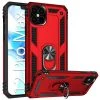 CCIPH12PMIFRD - Cellet Heavy Duty IPhone 12 Pro Max Combo Case, Shockproof Case With Built In Ring, Kickstand And Magnet For Car Mounts Compatible To Apple IPhone 12 Pro Max – Red