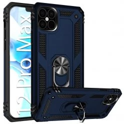 CCIPH12PMIFBL - Cellet Heavy Duty IPhone 12 Pro Max Combo Case, Shockproof Case With Built In Ring, Kickstand And Magnet For Car Mounts Compatible To Apple IPhone 12 Pro Max – Blue Full Catalog