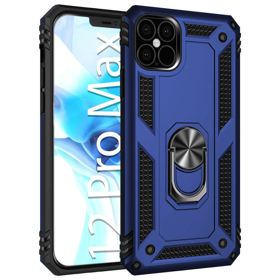 CCIPH12PMIFBL - Cellet Heavy Duty IPhone 12 Pro Max Combo Case, Shockproof Case With Built In Ring, Kickstand And Magnet For Car Mounts Compatible To Apple IPhone 12 Pro Max – Blue Full Catalog 2 CCIPH12PMIFBL - Cellet Heavy Duty IPhone 12 Pro Max Combo Case, Shockproof Case With Built In Ring, Kickstand And Magnet For Car Mounts Compatible To Apple IPhone 12 Pro Max – Blue Full Catalog