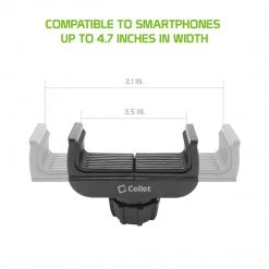 Cellet New Arrivals PH710 - Sun Visor Phone Mount, Sun Visor Clip Phone Mount Holder With 360 Degree Rotation Compatible To IPhone 12 Pro Max, 12 Pro, 12, Samsung Galaxy Note 20, 20 Plus And Other 4.7