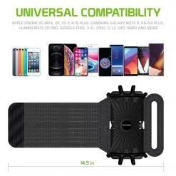 Cellet Full Catalog NEOARM490 - Sports Wristband, 180 Degree Rotational Exercise Wristband With Adjustable Velcro Band For Jogging, Biking And Hiking Compatible To Apple IPhone 11/11 Pro/11 Pro Max, Samsung Galaxy S20/S20 Plus/S20 Ultra And Other 4-6 Inch Phones - Black