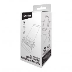 Cellet Full Catalog NEOARM490 - Sports Wristband, 180 Degree Rotational Exercise Wristband With Adjustable Velcro Band For Jogging, Biking And Hiking Compatible To Apple IPhone 11/11 Pro/11 Pro Max, Samsung Galaxy S20/S20 Plus/S20 Ultra And Other 4-6 Inch Phones - Black