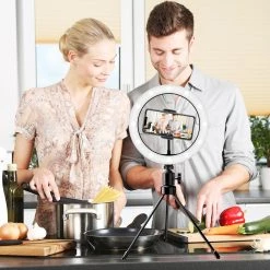 Cellet ACTRIPODRL10 -Tripod Ring Light With Wireless Remote Control, USB Powered 10