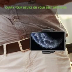 CLIPHDB - Cellet Universal Heavy Duty 360 Degree Swivel Belt Clip Holder Compatible To IPhone 12 Pro Max, 12 Pro, 12, Samsung Galaxy Note 20, 20 Plus And More Full Catalog