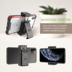 CLIPHDB - Cellet Universal Heavy Duty 360 Degree Swivel Belt Clip Holder Compatible To IPhone 12 Pro Max, 12 Pro, 12, Samsung Galaxy Note 20, 20 Plus And More Full Catalog