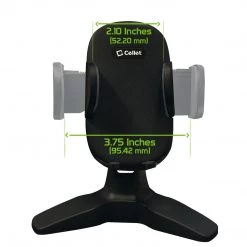 Cellet Wholesale New Arrivals PHW100 - Desktop Smartphone Holder, Adjustable Phone Stand With One Touch Arm Release Button, Non-Slip Rubberized Grips And 360 Degree Rotation Compatible To IPhone 12 Pro Max, 12 / 12 Pro, 12 Mini, Samsung Galaxy S21 / S21 Plus, S21 Ultra And More