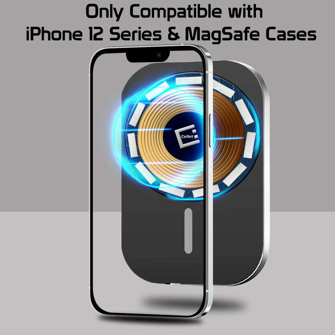 Cellet Wholesale PHWM15 - Magnetic Wireless Charging Phone Holder, Magnetic Air Vent Wireless Charger Phone Mount With Vent Stabilizer Only Compatible To IPhone 12, 12 Pro, 12 Pro Max And 12 Mini 4 Cellet Wholesale PHWM15 - Magnetic Wireless Charging Phone Holder, Magnetic Air Vent Wireless Charger Phone Mount With Vent Stabilizer Only Compatible To IPhone 12, 12 Pro, 12 Pro Max And 12 Mini