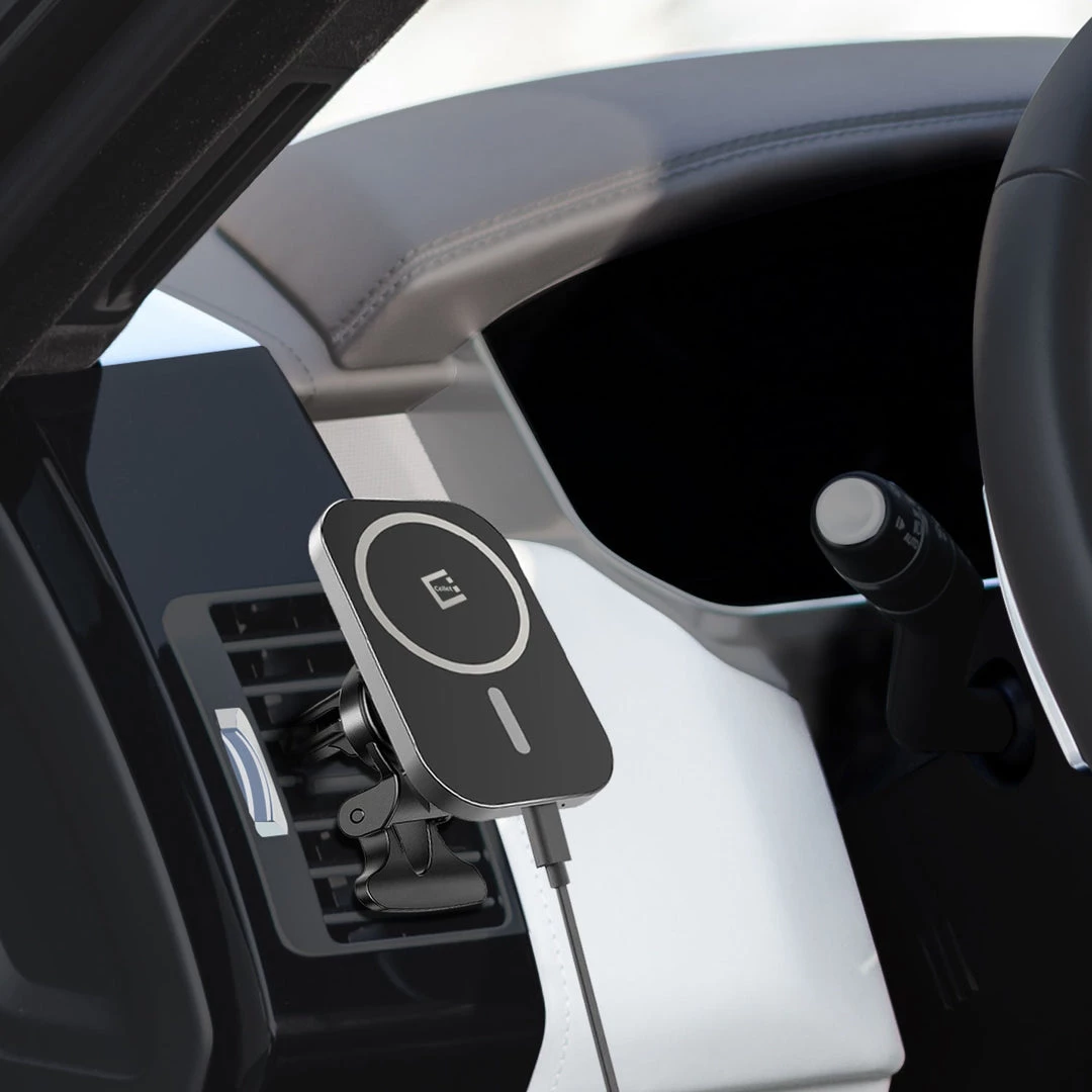 Cellet Wholesale PHWM15 - Magnetic Wireless Charging Phone Holder, Magnetic Air Vent Wireless Charger Phone Mount With Vent Stabilizer Only Compatible To IPhone 12, 12 Pro, 12 Pro Max And 12 Mini 7 Cellet Wholesale PHWM15 - Magnetic Wireless Charging Phone Holder, Magnetic Air Vent Wireless Charger Phone Mount With Vent Stabilizer Only Compatible To IPhone 12, 12 Pro, 12 Pro Max And 12 Mini