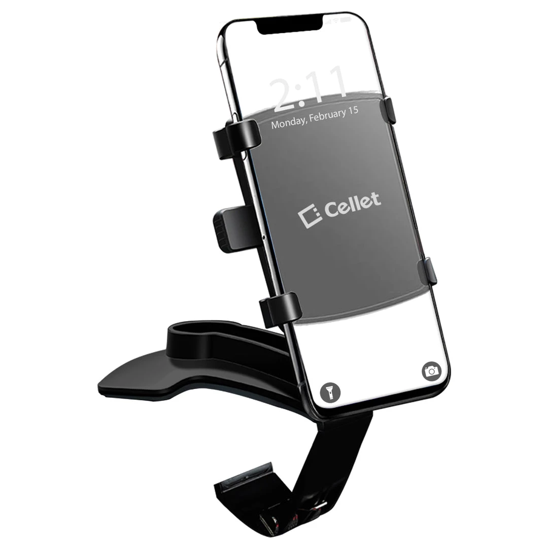 Cellet Wholesale PHD280 - Multipurpose Spring Clip Phone Holder, Dashboard, Sun Visor & Rear View Mirror Clip Mount With Heavy Duty Spring Base, 360° Cradle Rotation Compatible To IPhone 12 Pro Max, 12 Pro, 12 Mini, Samsung Galaxy S21 / S21 Plus, S21 Ultra & More Full Catalog 10 Cellet Wholesale PHD280 - Multipurpose Spring Clip Phone Holder, Dashboard, Sun Visor & Rear View Mirror Clip Mount With Heavy Duty Spring Base, 360° Cradle Rotation Compatible To IPhone 12 Pro Max, 12 Pro, 12 Mini, Samsung Galaxy S21 / S21 Plus, S21 Ultra & More Full Catalog