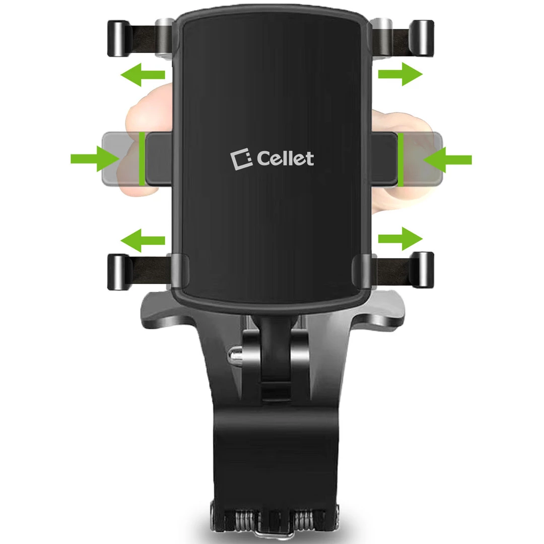 Cellet Wholesale PHD280 - Multipurpose Spring Clip Phone Holder, Dashboard, Sun Visor & Rear View Mirror Clip Mount With Heavy Duty Spring Base, 360° Cradle Rotation Compatible To IPhone 12 Pro Max, 12 Pro, 12 Mini, Samsung Galaxy S21 / S21 Plus, S21 Ultra & More Full Catalog 5 Cellet Wholesale PHD280 - Multipurpose Spring Clip Phone Holder, Dashboard, Sun Visor & Rear View Mirror Clip Mount With Heavy Duty Spring Base, 360° Cradle Rotation Compatible To IPhone 12 Pro Max, 12 Pro, 12 Mini, Samsung Galaxy S21 / S21 Plus, S21 Ultra & More Full Catalog