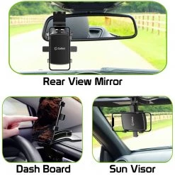 Cellet Wholesale PHD280 - Multipurpose Spring Clip Phone Holder, Dashboard, Sun Visor & Rear View Mirror Clip Mount With Heavy Duty Spring Base, 360° Cradle Rotation Compatible To IPhone 12 Pro Max, 12 Pro, 12 Mini, Samsung Galaxy S21 / S21 Plus, S21 Ultra & More Full Catalog 19 Cellet Wholesale PHD280 - Multipurpose Spring Clip Phone Holder, Dashboard, Sun Visor & Rear View Mirror Clip Mount With Heavy Duty Spring Base, 360° Cradle Rotation Compatible To IPhone 12 Pro Max, 12 Pro, 12 Mini, Samsung Galaxy S21 / S21 Plus, S21 Ultra & More Full Catalog