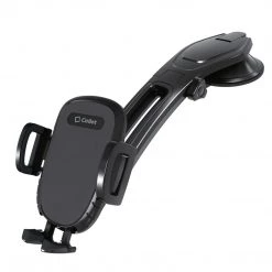 Cellet Wholesale Full Catalog PHC82 - Dashboard Phone Mount, Universal Suction Cup Dashboard Phone Holder With 360 Degree Rotation, One Touch Arm Release Button & Lock Lever Compatible To IPhone 12 Pro Max, 12 / 12 Pro, 12 Mini, Samsung Galaxy S21 / S21 Plus, S21 Ultra & More