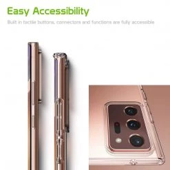 CCSAMN20UCL - Galaxy Note 20 Ultra, Slim Transparent Shockproof And Scratch Resistant Case With TPU Frame For Samsung Galaxy Note 20 Ultra By Cellet Full Catalog
