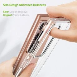 CCSAMN20CL - Galaxy Note 20, Slim Transparent Shockproof And Scratch Resistant Case With TPU Frame For Samsung Galaxy Note 20 By Cellet