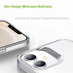 CCIPH12MC - IPhone 12 Mini, Slim Transparent Shockproof And Scratch Resistant Case For Apple IPhone 12 Mini By Cellet – Clear