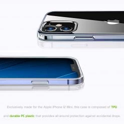 CCIPH12MC - IPhone 12 Mini, Slim Transparent Shockproof And Scratch Resistant Case For Apple IPhone 12 Mini By Cellet – Clear 9 CCIPH12MC - IPhone 12 Mini, Slim Transparent Shockproof And Scratch Resistant Case For Apple IPhone 12 Mini By Cellet – Clear