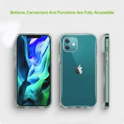 CCIPH12MC - IPhone 12 Mini, Slim Transparent Shockproof And Scratch Resistant Case For Apple IPhone 12 Mini By Cellet – Clear 10 CCIPH12MC - IPhone 12 Mini, Slim Transparent Shockproof And Scratch Resistant Case For Apple IPhone 12 Mini By Cellet – Clear