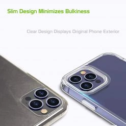 Full Catalog CCIPH12PC - IPhone 12 & 12 Pro, Slim Transparent Shockproof And Scratch Resistant Case For Apple IPhone 12 Pro By Cellet – Clear