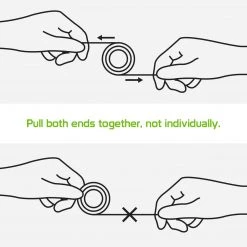 Cellet Wholesale DCA2R - Type-C Retractable Cables (2 Pack), 3.3 Ft. Type-C To Type-C Charge And Sync Retractable Cables Compatible To Samsung Galaxy S21, S21 Plus, S21 Ultra And More