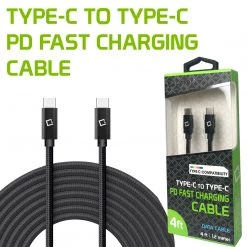 Cellet Wholesale DCDC4BK - Type-C Charging Cable, 4ft. Type-C To Type-C Fast Charging And Data Sync Cable Compatible To Samsung Galaxy S21, S21 Plus, S21 Ultra, And More - Black New Arrivals 15 Cellet Wholesale DCDC4BK - Type-C Charging Cable, 4ft. Type-C To Type-C Fast Charging And Data Sync Cable Compatible To Samsung Galaxy S21, S21 Plus, S21 Ultra, And More - Black New Arrivals