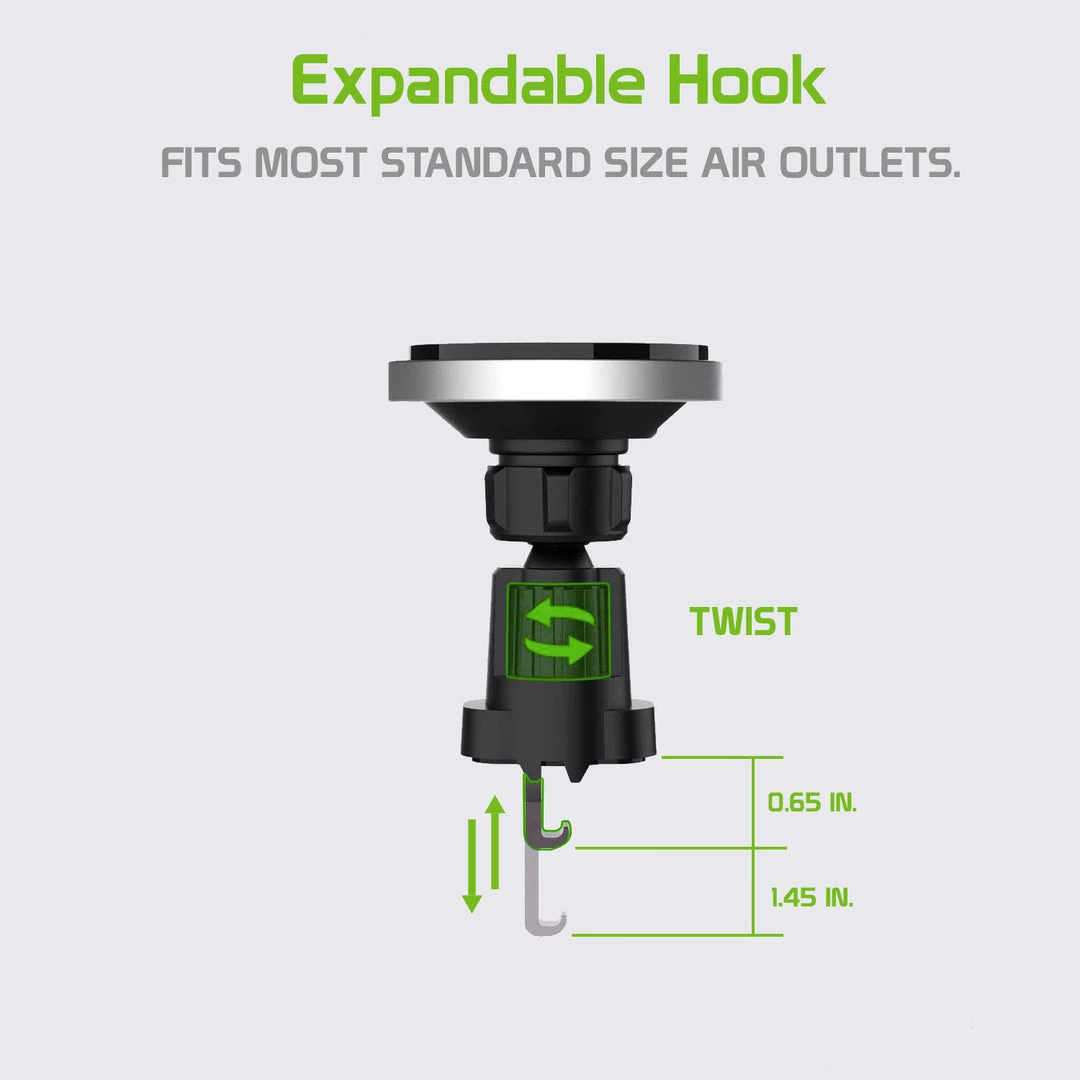 Cellet PHMAG12 - Magnetic Wireless Charging Phone Holder, Magnetic Air Vent Wireless Charger Phone Mount With Vent Stabilizer Compatible To IPhone 12, 12 Pro, 12 Pro Max And 12 Mini 6 Cellet PHMAG12 - Magnetic Wireless Charging Phone Holder, Magnetic Air Vent Wireless Charger Phone Mount With Vent Stabilizer Compatible To IPhone 12, 12 Pro, 12 Pro Max And 12 Mini