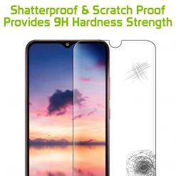 Cellet Wholesale New Arrivals SGSAMA42 - Samsung Galaxy A42 Full Coverage Screen Protector, Premium Ultra Thin Full Coverage Tempered Glass Screen Protector For Samsung Galaxy A42 By Cellet