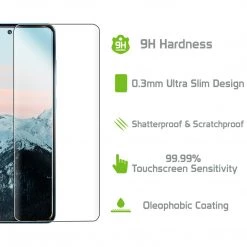 Cellet Wholesale SGSAMA52 - Samsung Galaxy A52 Full Coverage Screen Protector, Premium Ultra Thin Full Coverage Tempered Glass Screen Protector For Samsung Galaxy A52 By Cellet New Arrivals